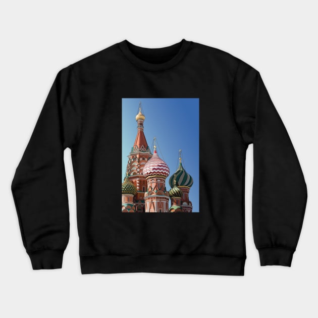 Saint Basil's Cathedral Digital Painting Crewneck Sweatshirt by EthanZehnder